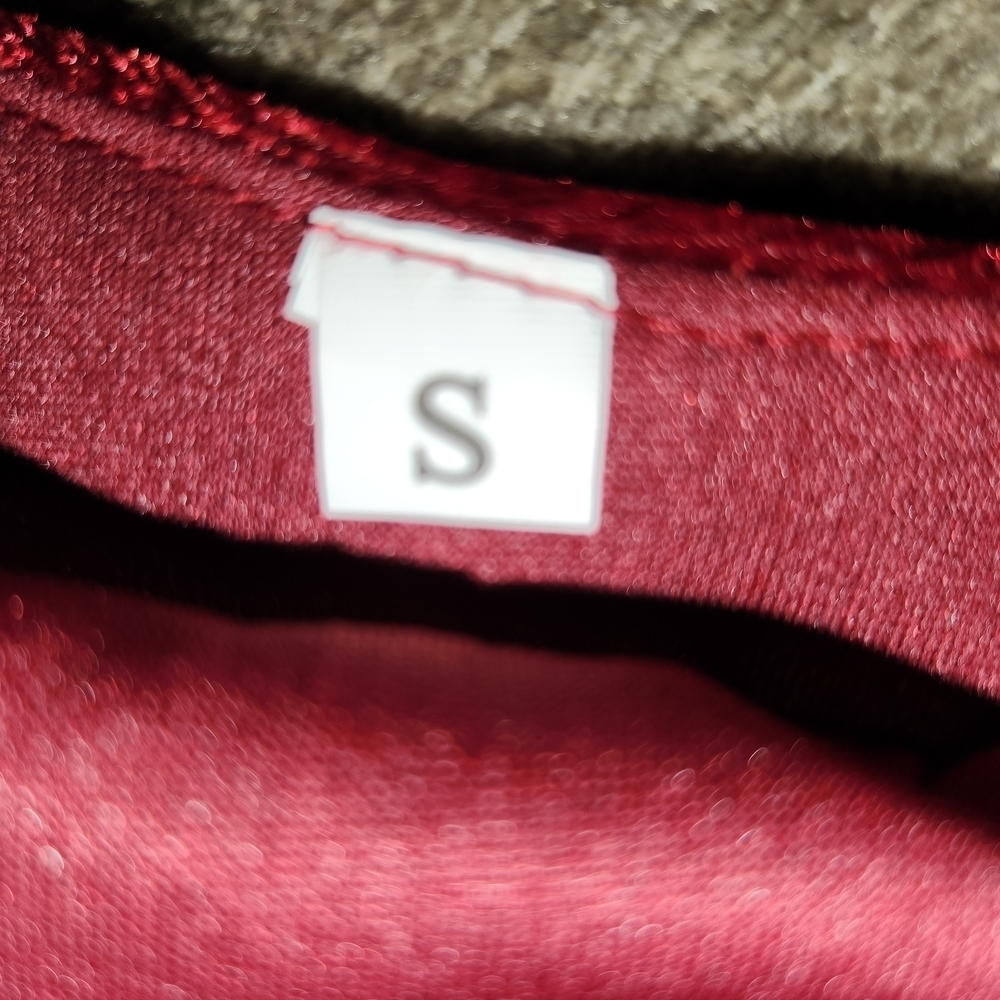 SHEIN Rich Burgundy Mini Dress - Picture 3 of 5